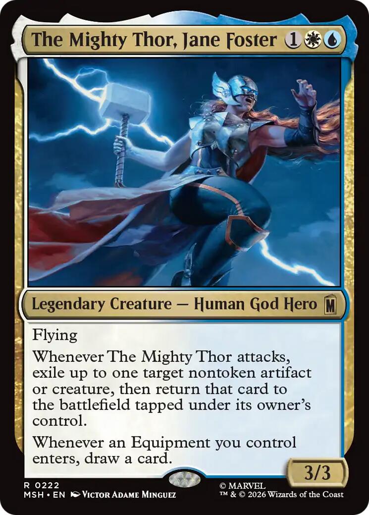The Mighty Thor, Jane Foster [MSH - 222]