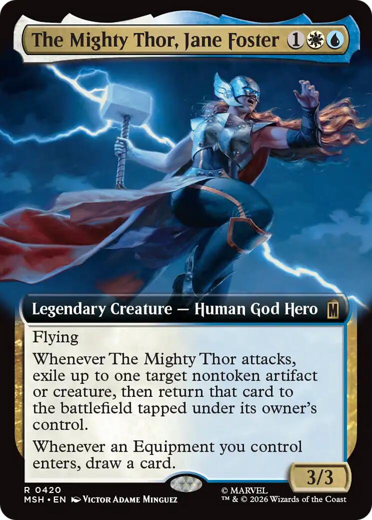 The Mighty Thor, Jane Foster (Extended Art) [MSH - 420]