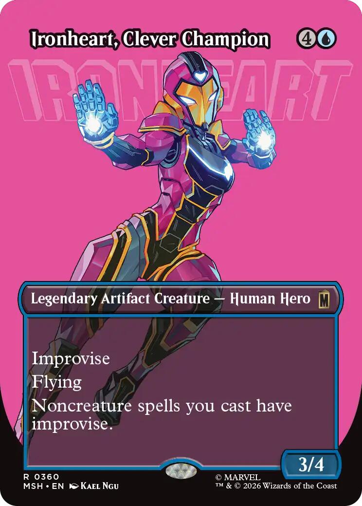 Ironheart, Clever Champion (Borderless) [MSH - 360]