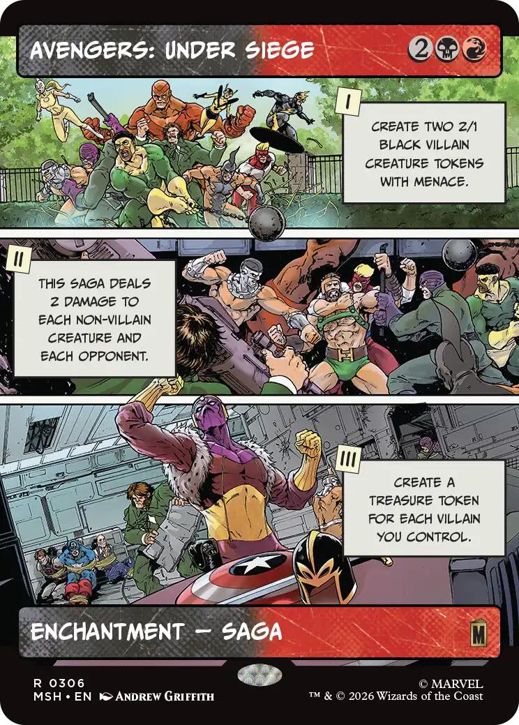 Avengers: Under Siege (Borderless) [MSH - 306]