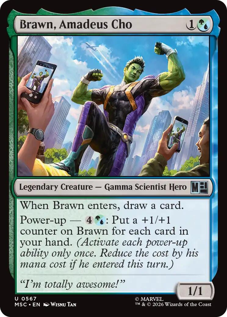 Brawn, Amadeus Cho [MSC - 567]