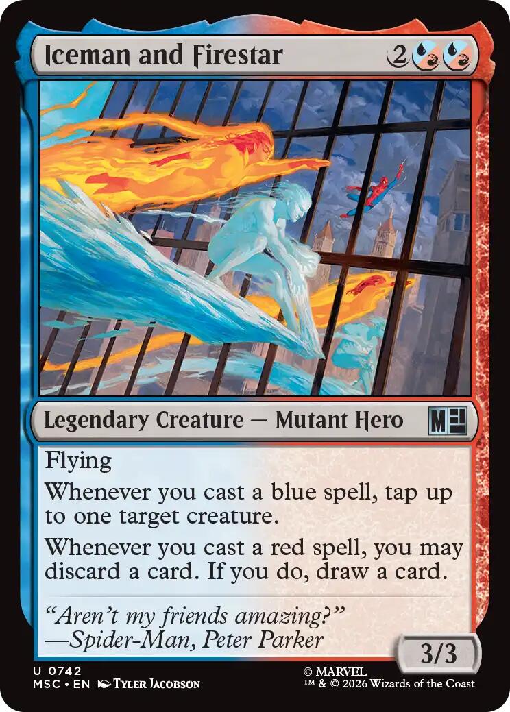 Iceman and Firestar [MSC - 742]