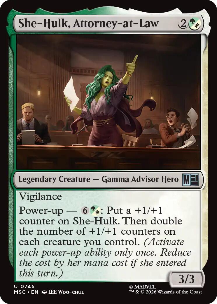 She-Hulk, Attorney-at-Law [MSC - 745]