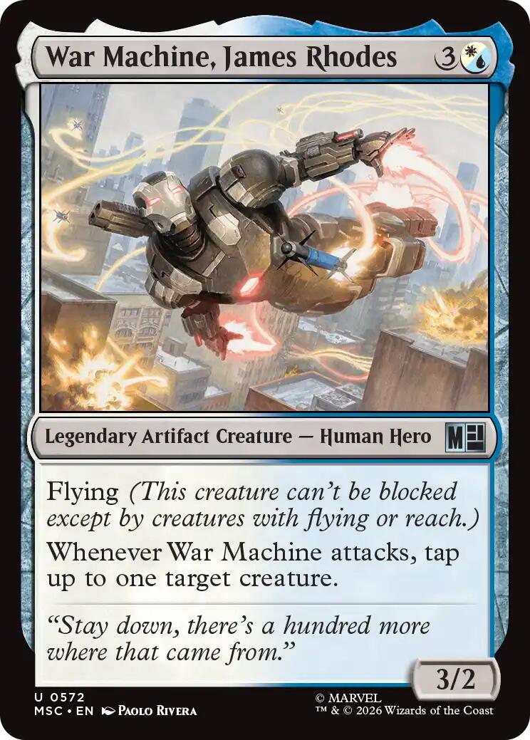 War Machine, James Rhodes [MSC - 572]