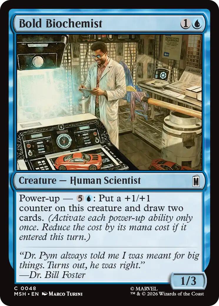Bold Biochemist [MSH - 48]
