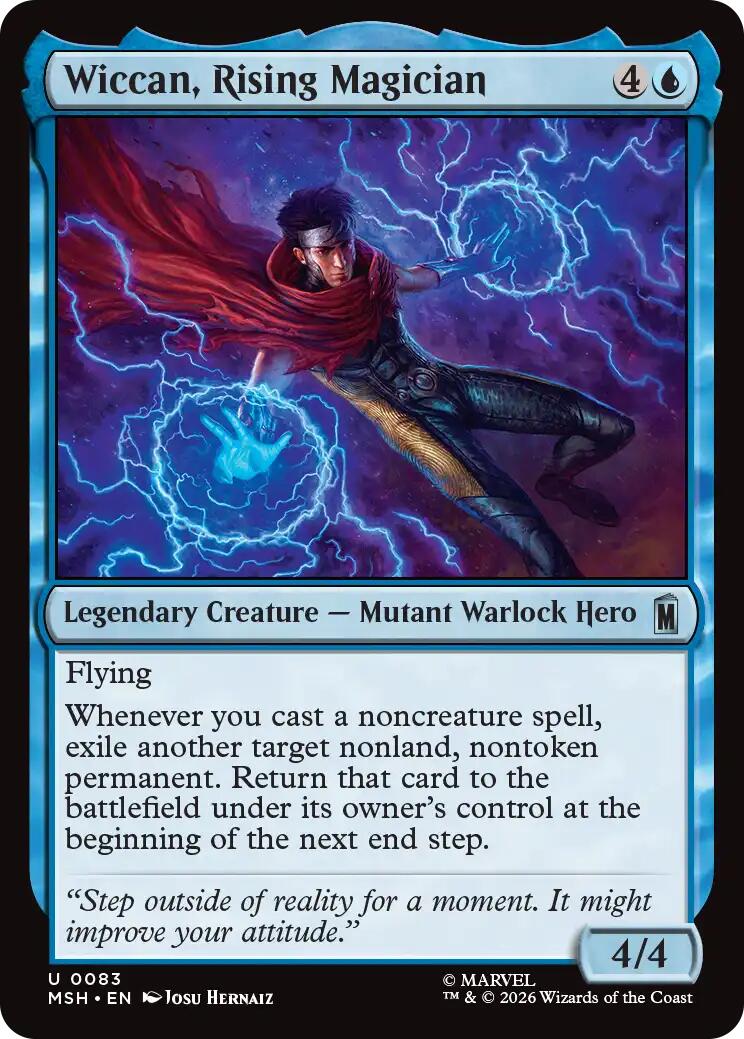 Wiccan, Rising Magician [MSH - 83]