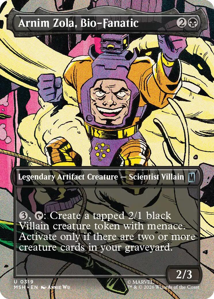 Arnim Zola, Bio-Fanatic (Borderless) [MSH - 319]