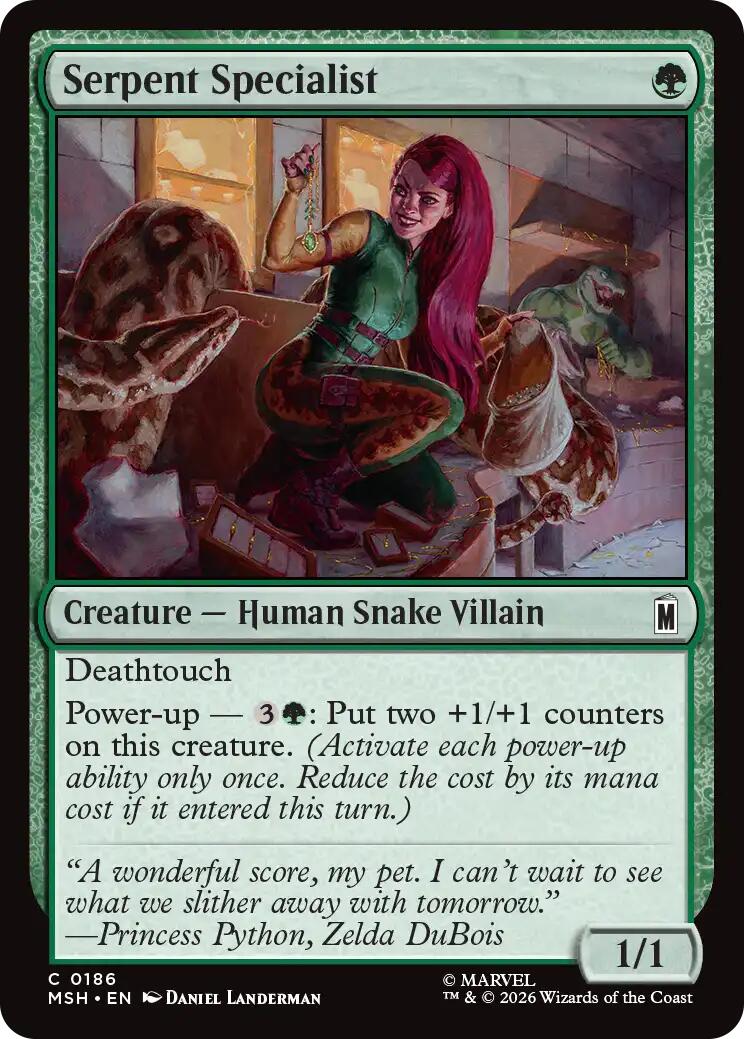Serpent Specialist [MSH - 186]
