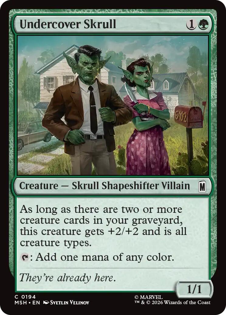 Undercover Skrull [MSH - 194]