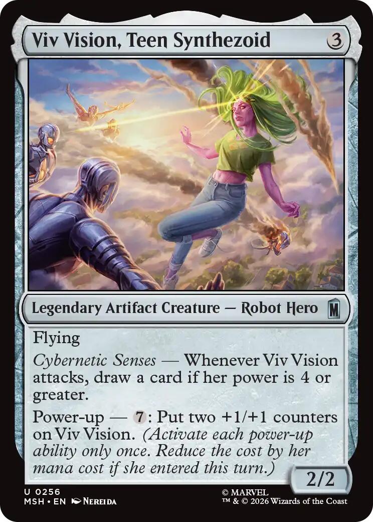 Viv Vision, Teen Synthezoid [MSH - 256]