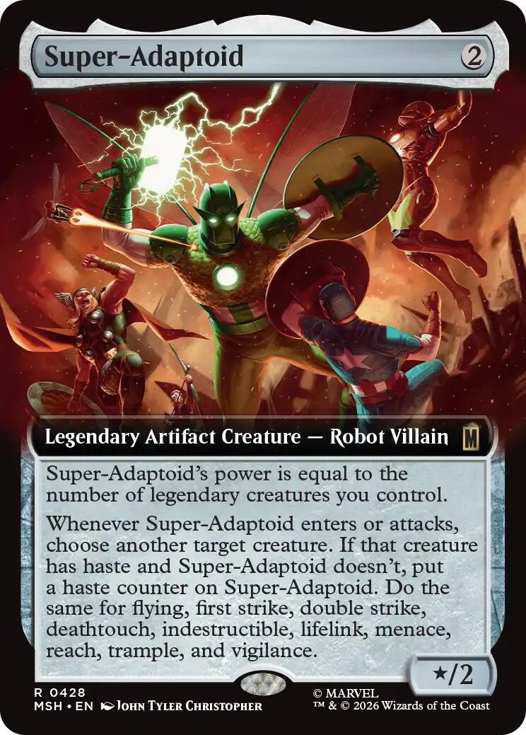 Super-Adaptoid (Extended Art) [MSH - 428]