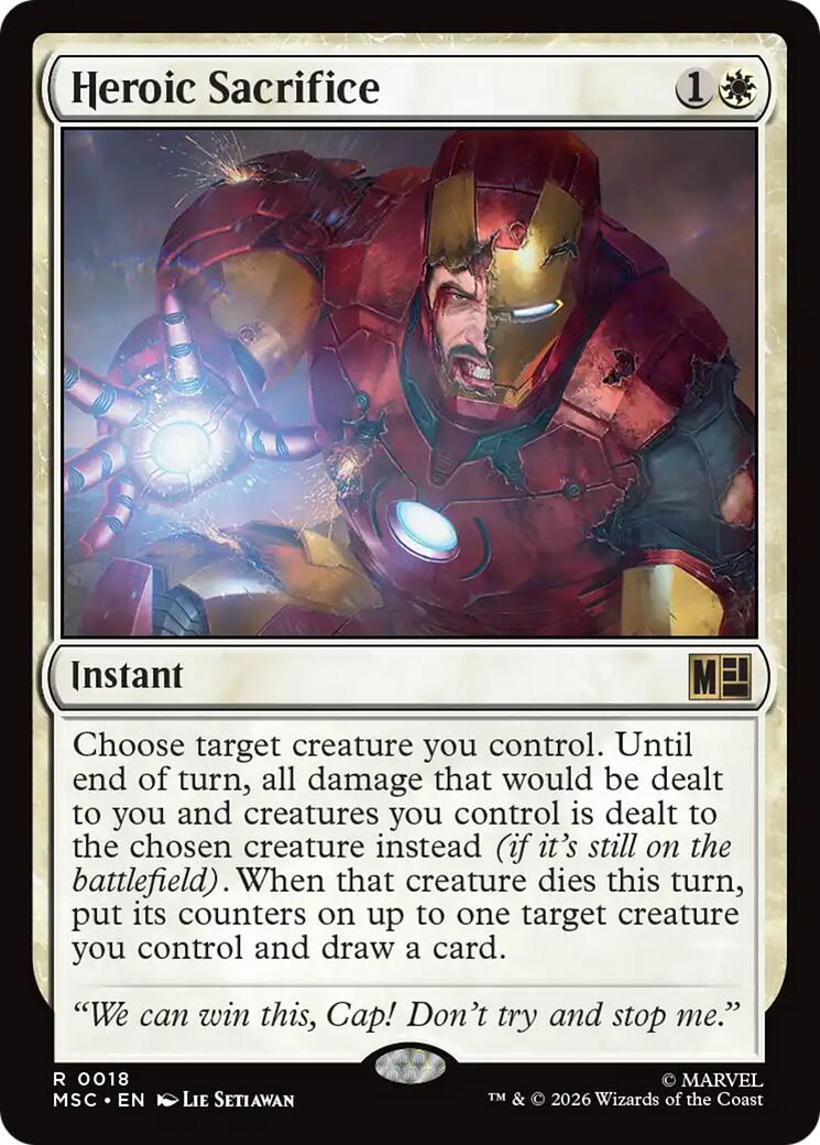 Heroic Sacrifice [MSC - 18]