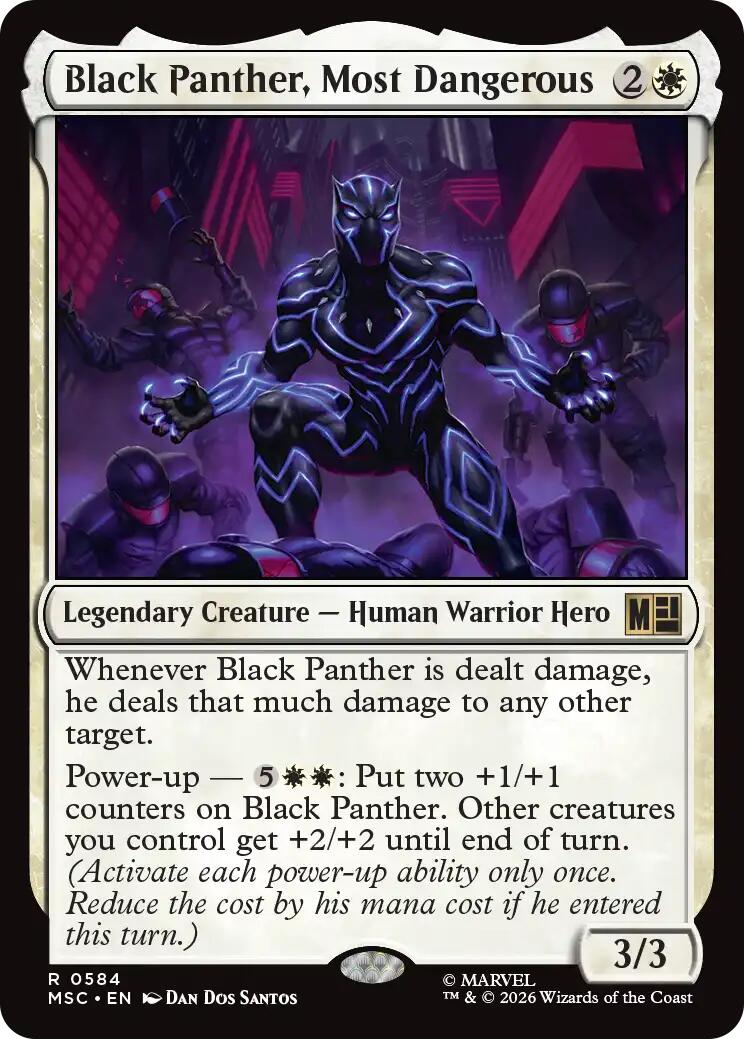 Black Panther, Most Dangerous [MSC - 584]