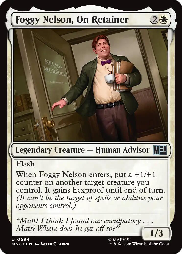 Foggy Nelson, On Retainer [MSC - 594]