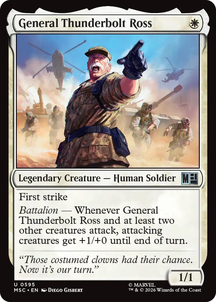 General Thunderbolt Ross [MSC - 595]