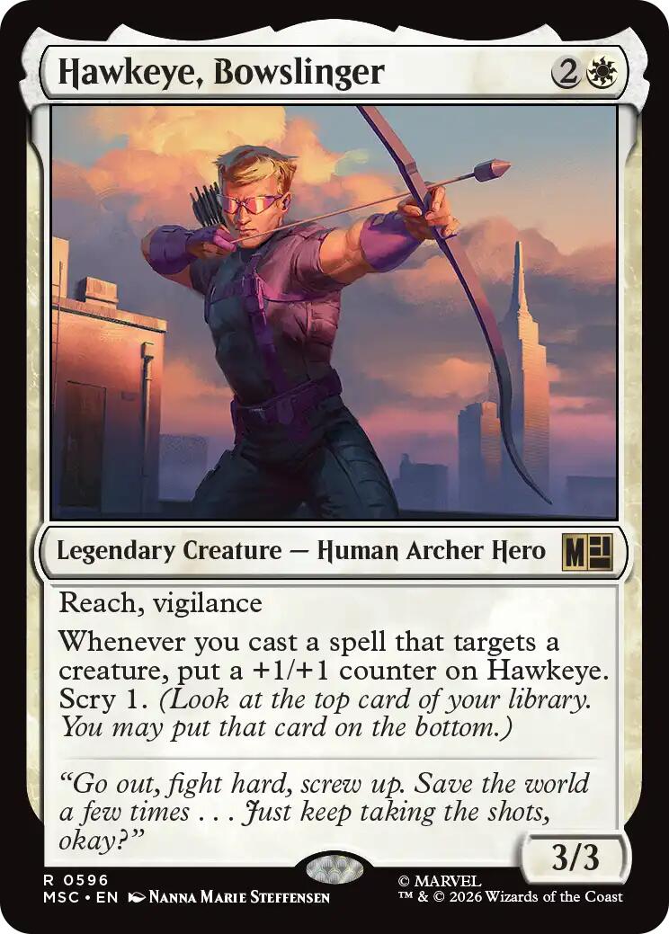 Hawkeye, Bowslinger [MSC - 596]
