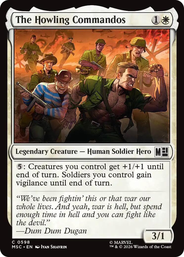 The Howling Commandos [MSC - 598]