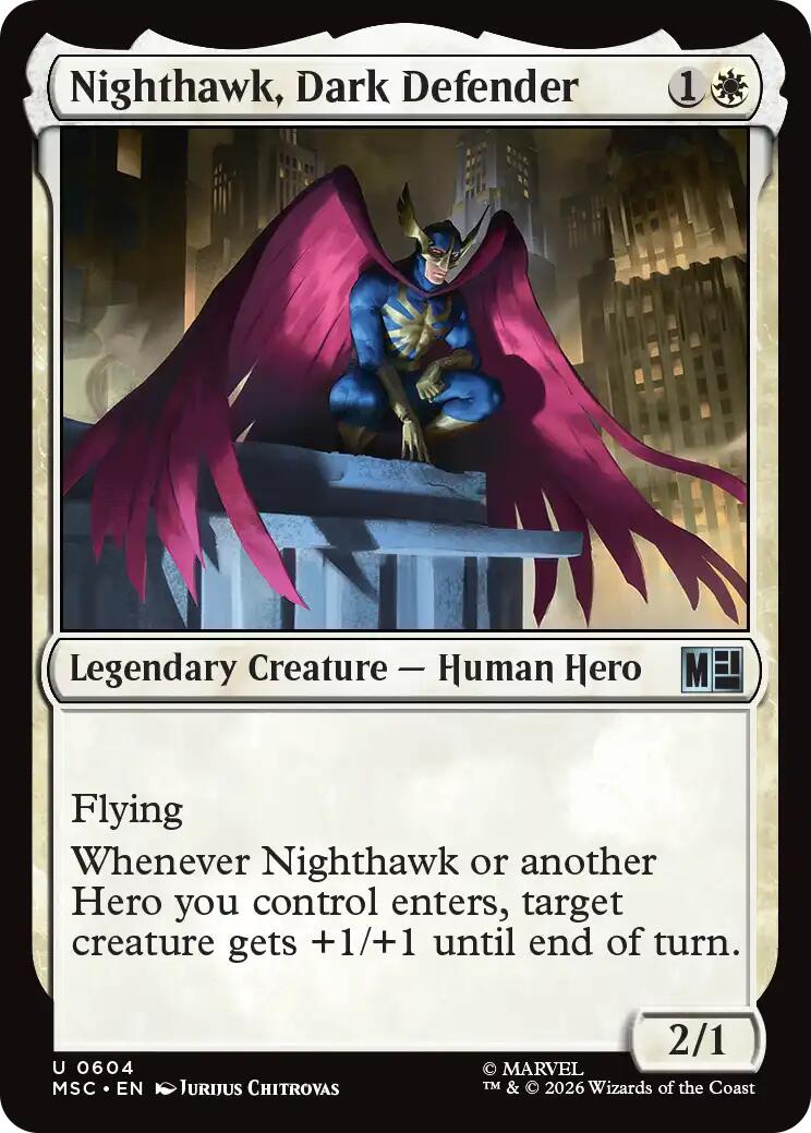Nighthawk, Dark Defender [MSC - 604]