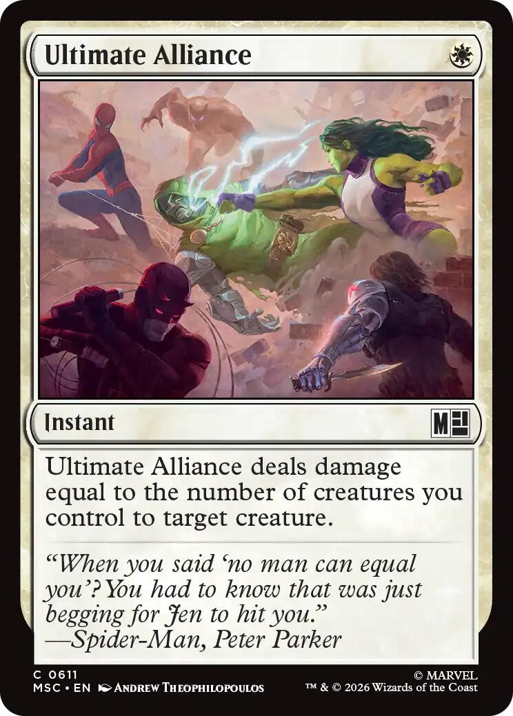 Ultimate Alliance [MSC - 611]