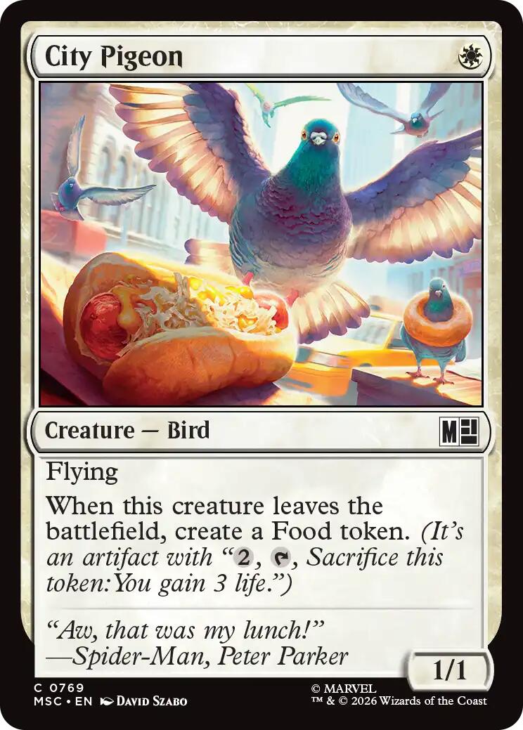 City Pigeon [MSC - 769]