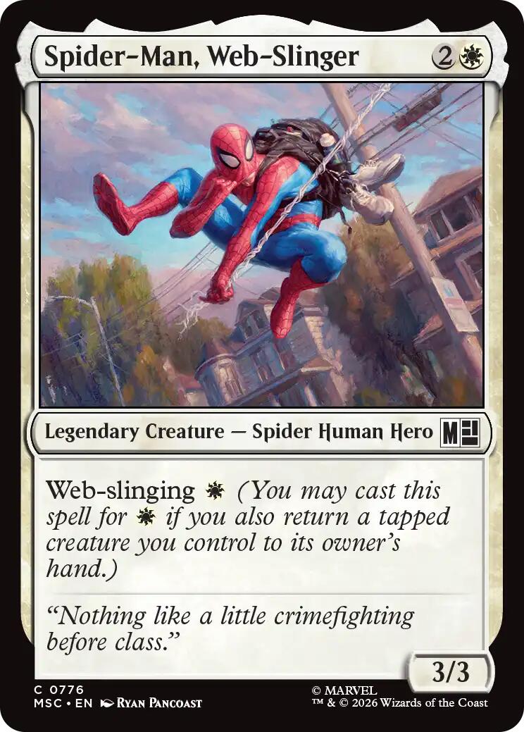 Spider-Man, Web-Slinger [MSC - 776]