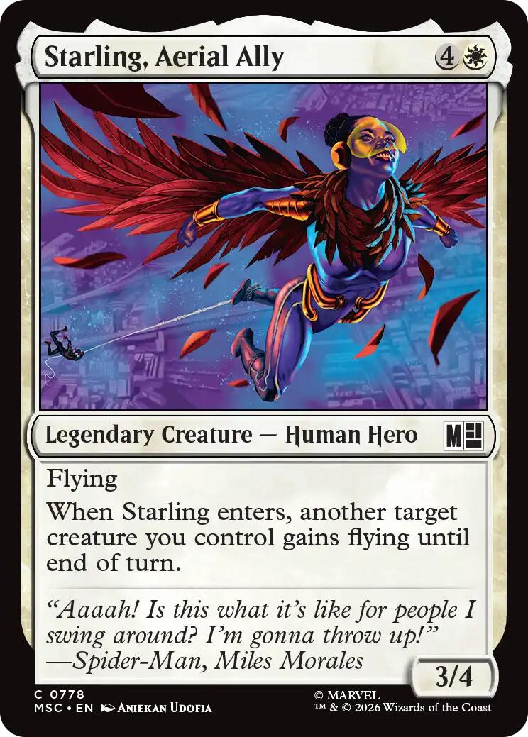 Starling, Aerial Ally [MSC - 778]