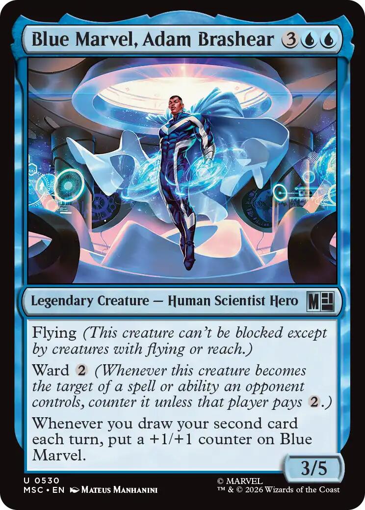 Blue Marvel, Adam Brashear [MSC - 530]