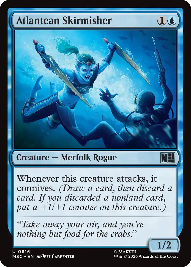 Atlantean Skirmisher [MSC - 616]