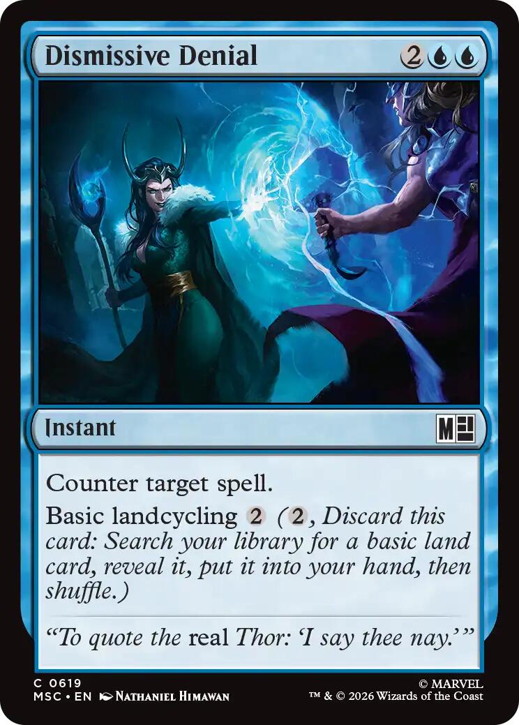 Dismissive Denial [MSC - 619]