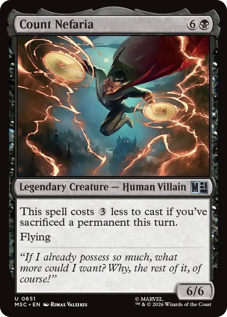 Count Nefaria [MSC - 651]