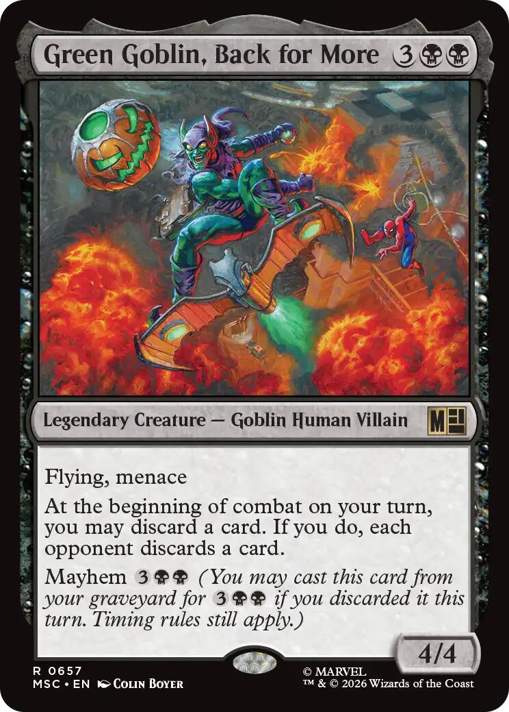 Green Goblin, Back for More [MSC - 657]