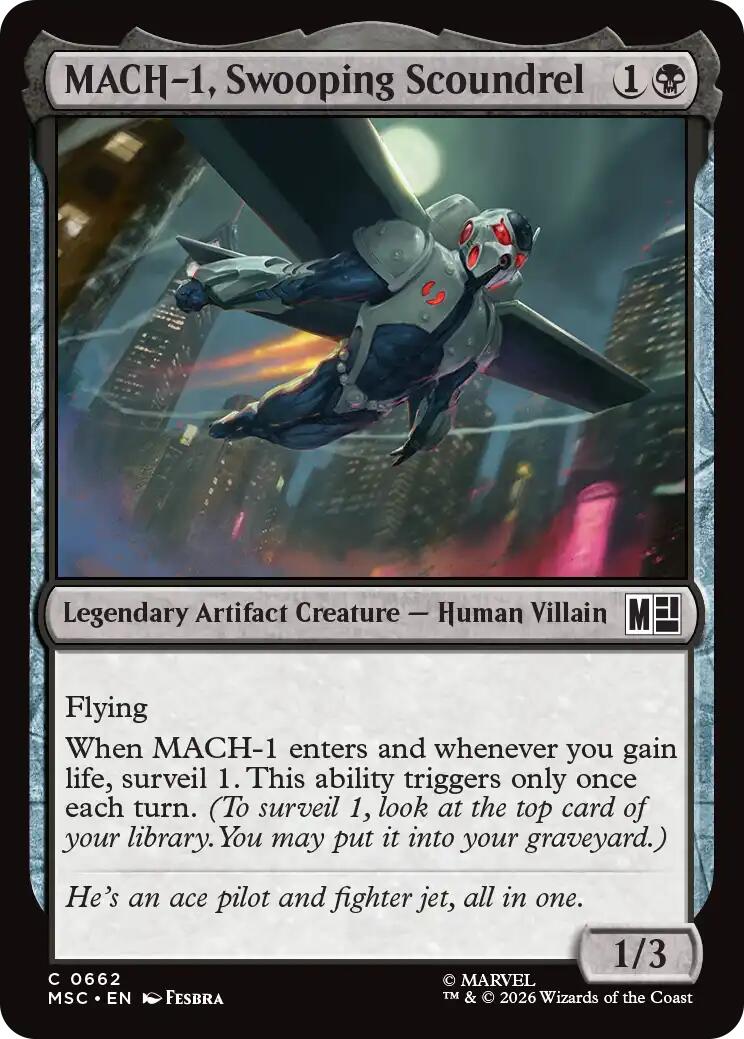 MACH-1, Swooping Scoundrel [MSC - 662]