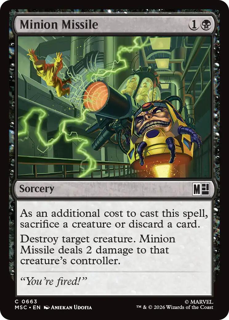 Minion Missile [MSC - 663]