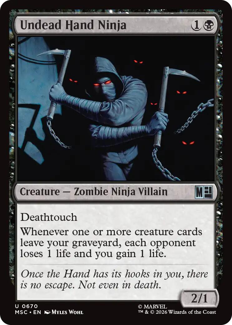 Undead Hand Ninja [MSC - 670]