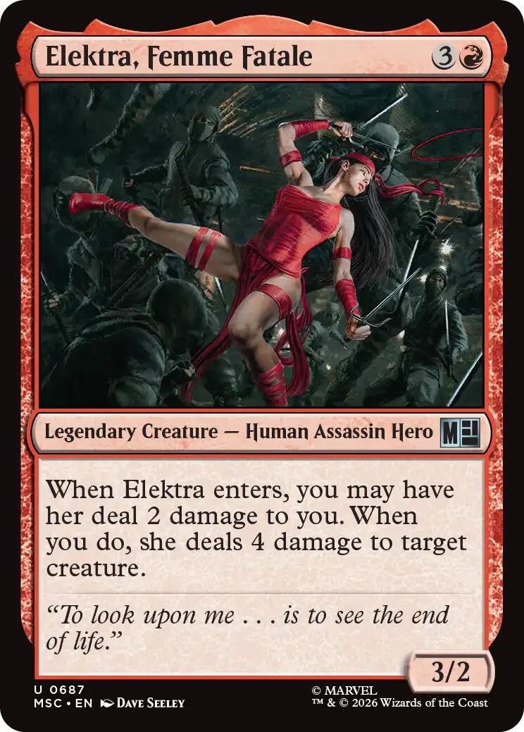 Elektra, Femme Fatale [MSC - 687]