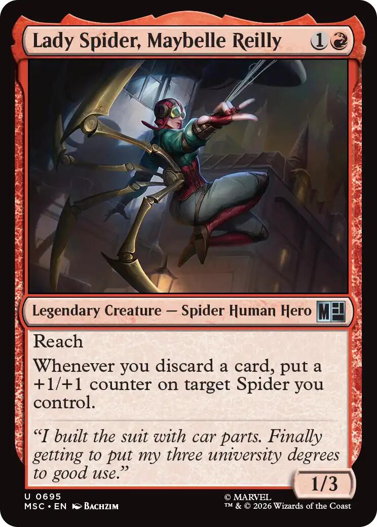 Lady Spider, Maybelle Reilly [MSC - 695]