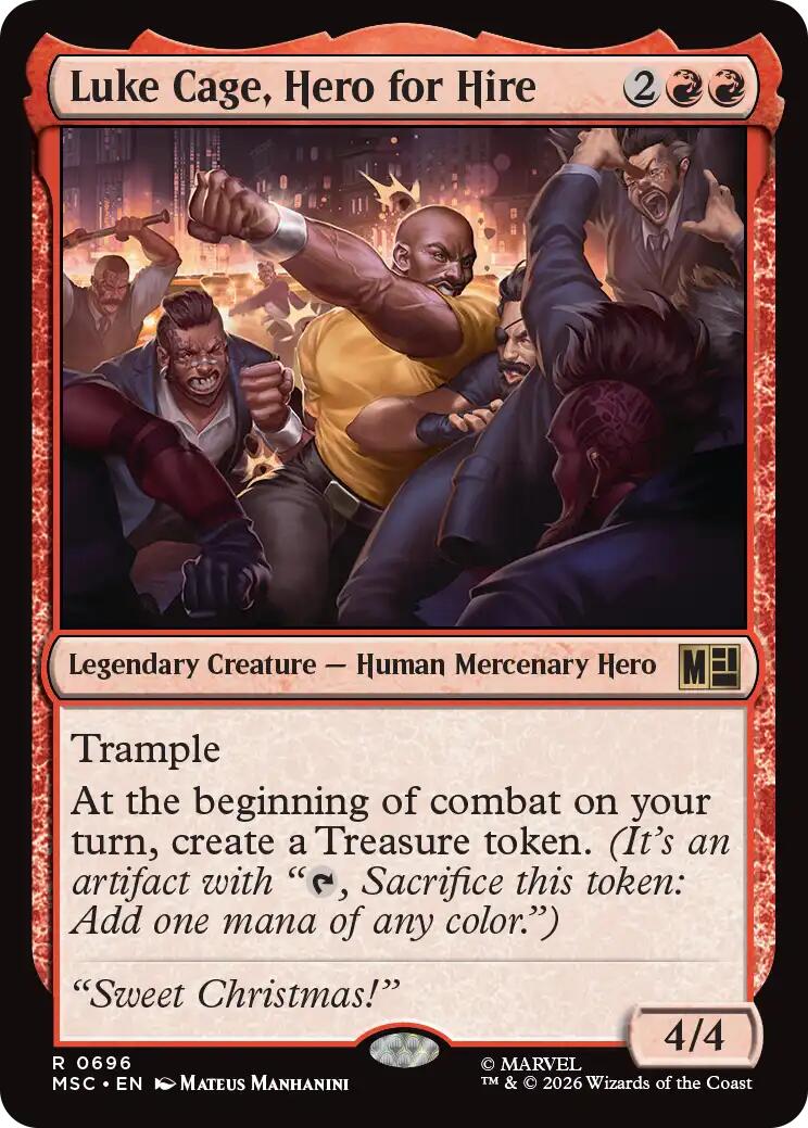 Luke Cage, Hero for Hire [MSC - 696]