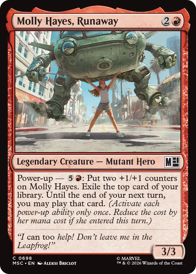 Molly Hayes, Runaway [MSC - 698]
