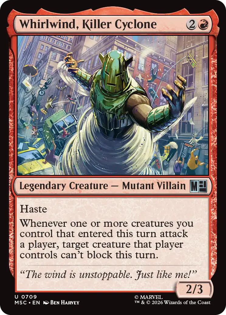 Whirlwind, Killer Cyclone [MSC - 709]
