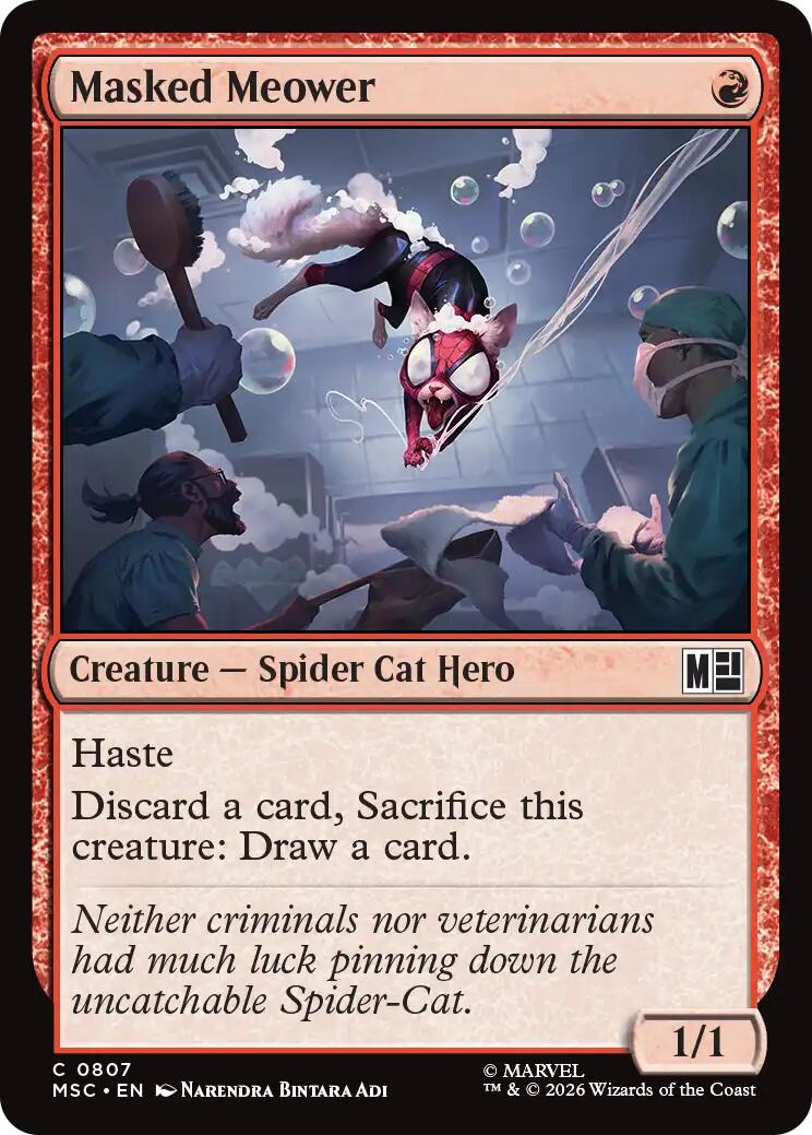 Masked Meower [MSC - 807]