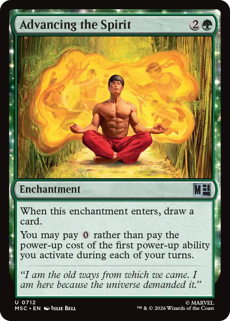 Advancing the Spirit [MSC - 712]