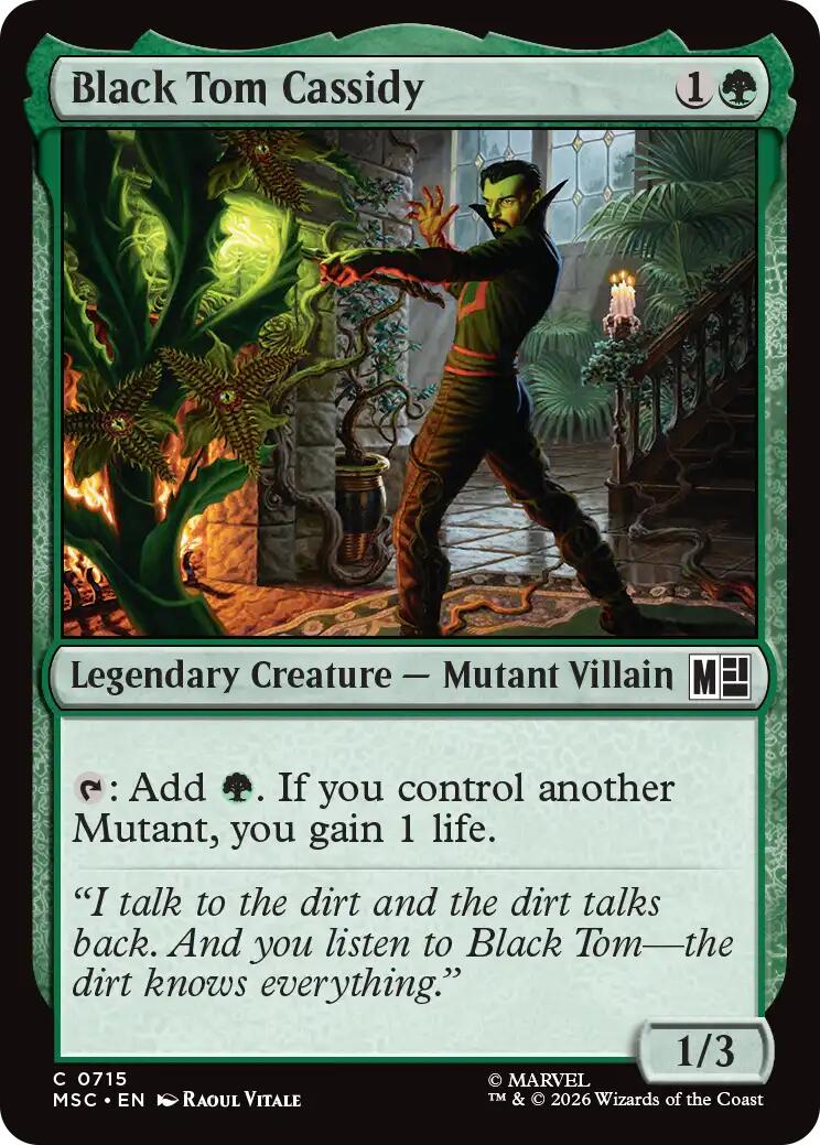 Black Tom Cassidy [MSC - 715]