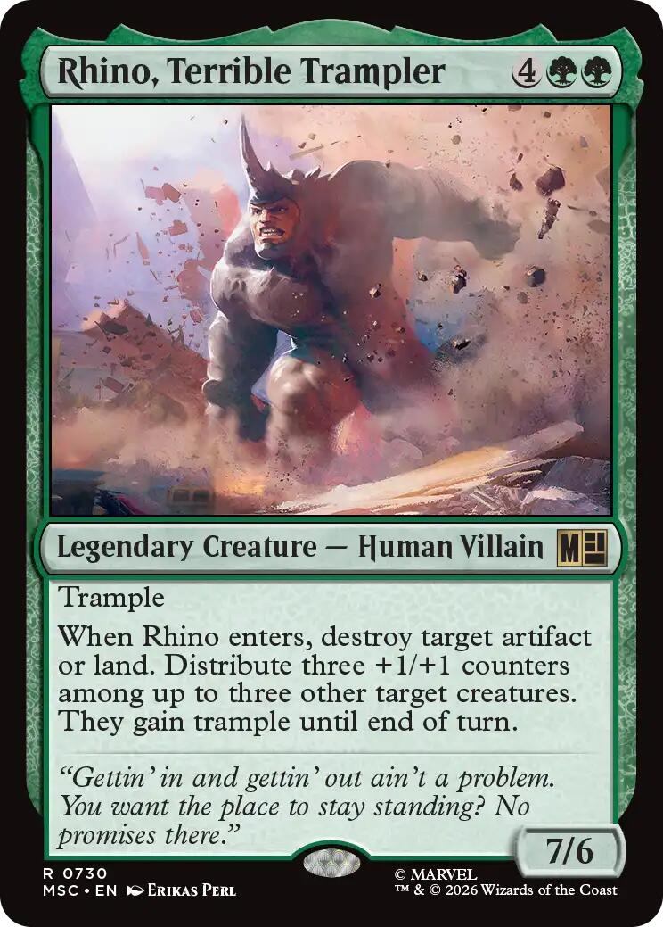 Rhino, Terrible Trampler [MSC - 730]