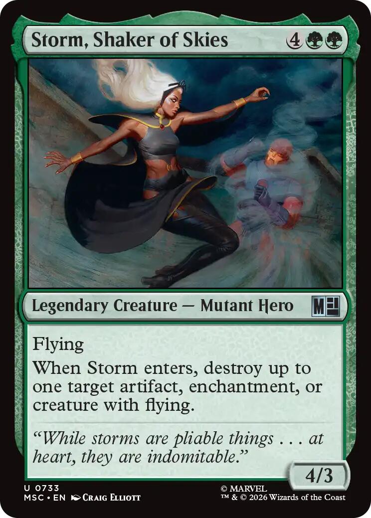 Storm, Shaker of Skies [MSC - 733]