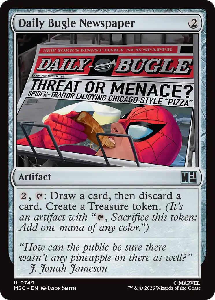 Daily Bugle Newspaper [MSC - 749]