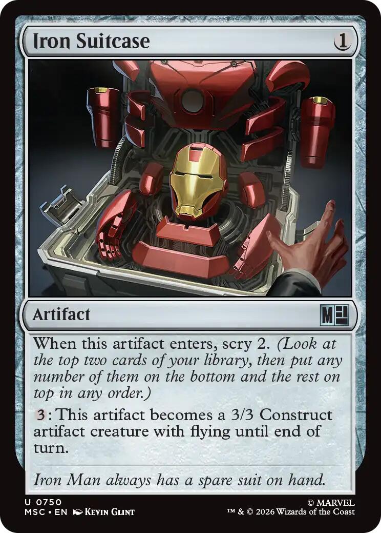 Iron Suitcase [MSC - 750]