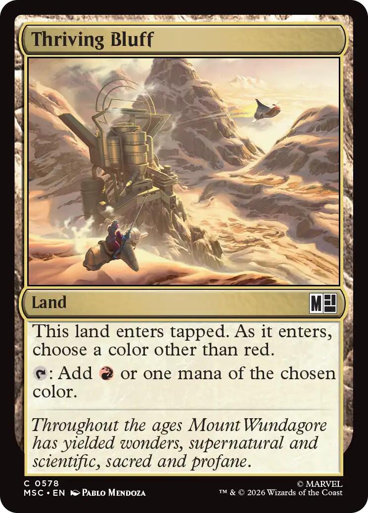 Thriving Bluff [MSC - 578]
