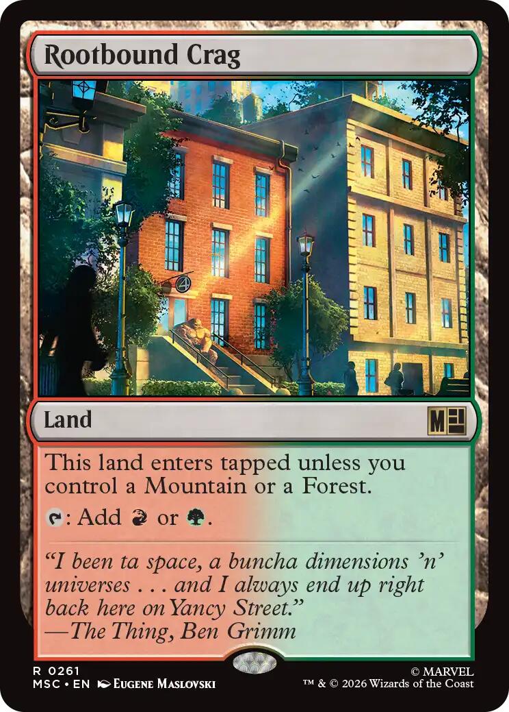 Rootbound Crag [MSC - 261]