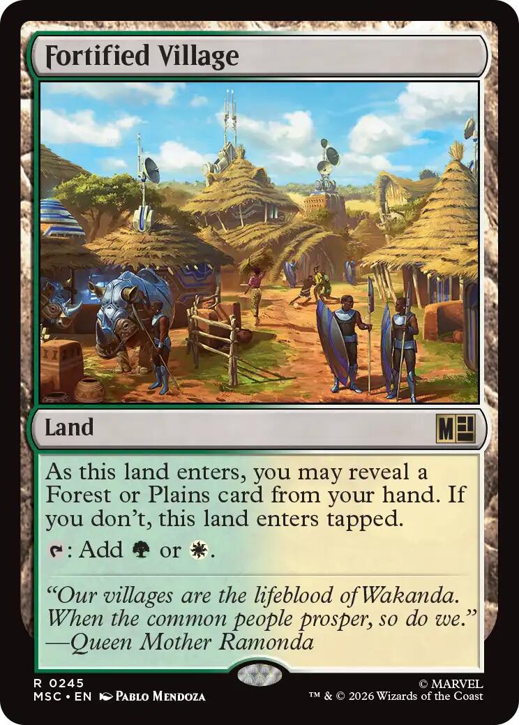 Fortified Village [MSC - 245]