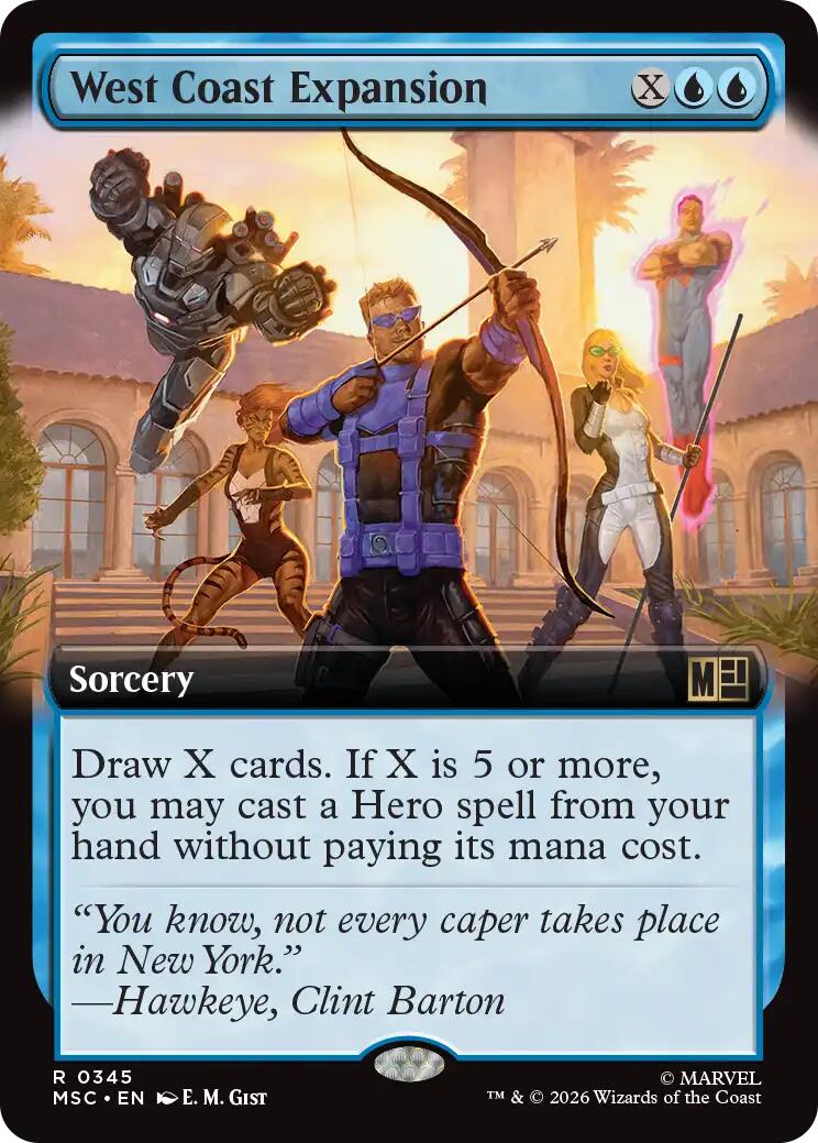 West Coast Expansion (Extended Art) [MSC - 345]